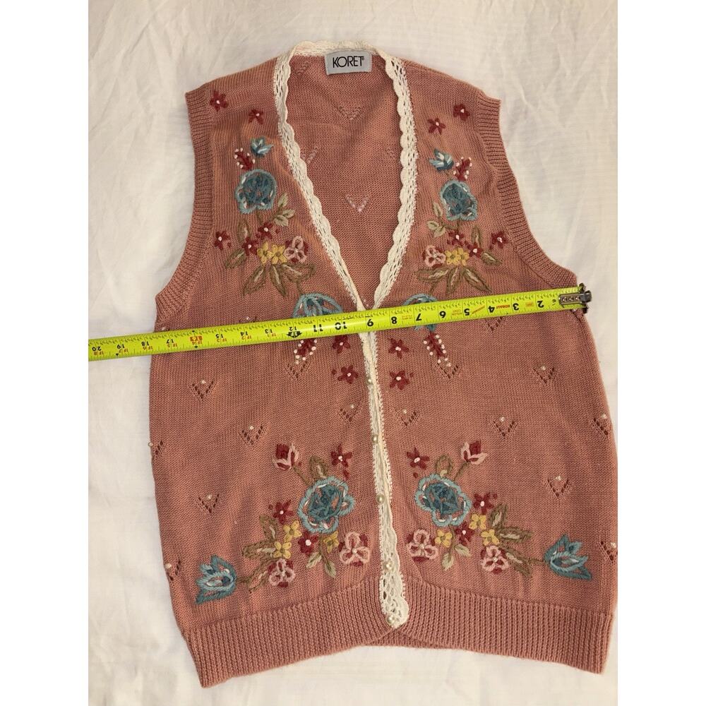 Women’s Vintage Sweater Vest By Koret - Picture 3 of 4